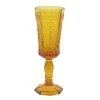 10 Strawberry Street Vatican 4 Oz. Amber Champagne Flute - 6/Pack