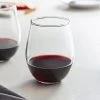 Anchor Hocking 95142 Vienna 20 Oz. Stemless Red Wine Glass - 12/Case