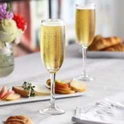 Pasabahce 44819-024 Imperial Plus 5.75 Oz. Fully Tempered Champagne Flute - 24/Case