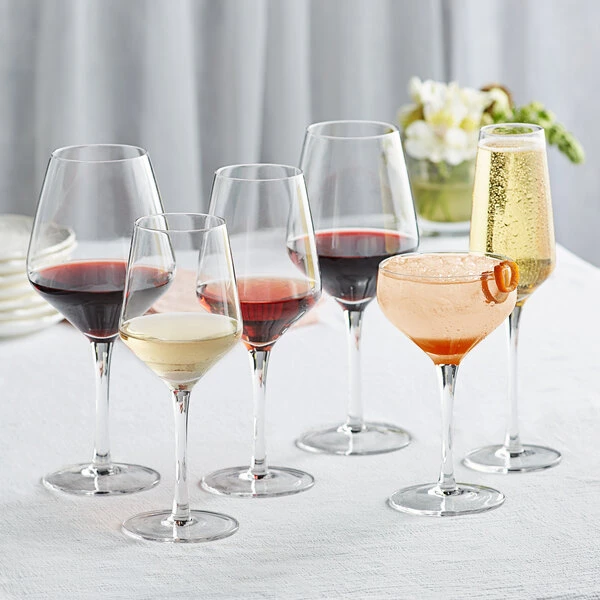Acopa Silhouette 13 Oz. Wine Glass - 12/Case - Image 5