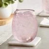 Acopa Pangea 16 Oz. Mauve Stemless Wine Glass - 12/Case