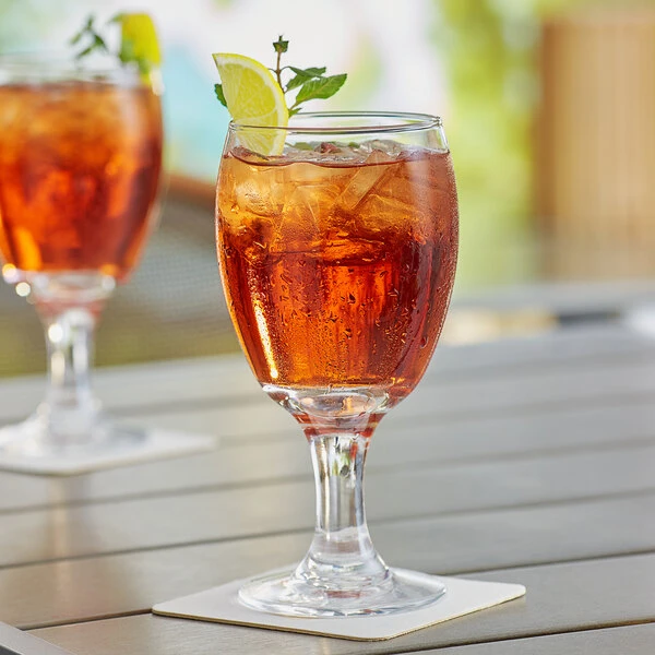 Acopa 16 Oz. Glass Goblet - 12/Case - Image 3