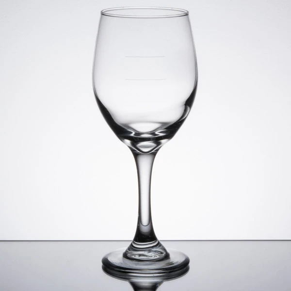 Libbey 3011-1178N Perception 14 Oz. Wine Goblet With Pour Lines - 24/Case - Image 2