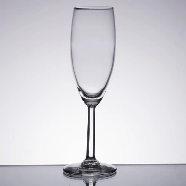 Libbey 8795 Napa Country 5.75 Oz. Customizable Flute Glass - 12/Case - Image 2